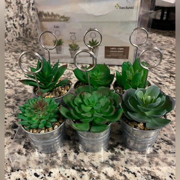 Succulent Table Signs - Picture 2 of 6